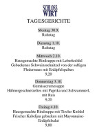 Gasthof Petzenblick Fam Jamnig menu