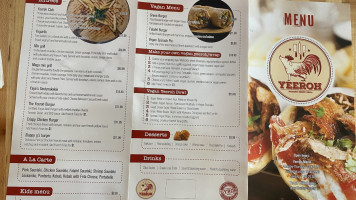 Pizzeria Cascata menu