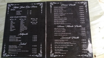 Goldenes Schiff menu