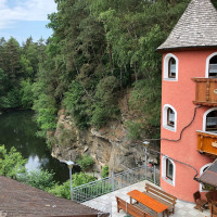 Waldgasthof Am Steinbruchsee outside