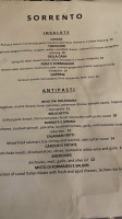 Pizzeria Ciao Italia menu