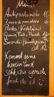 Locanda menu