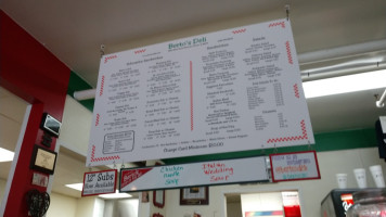 El Toro Steakhaus menu