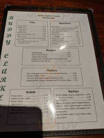 Bos Diner menu