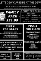El Rico menu