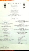 L'osteria menu