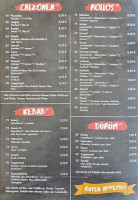 Venezia Bistro und Pizzeria menu