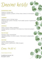 Torkel menu