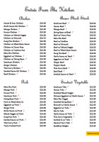 Strela-alp menu