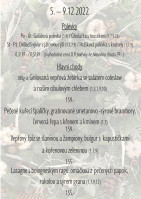 Café Bistro Matiné menu