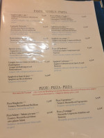 Pulcinella menu