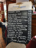 Trattoria Lugana menu