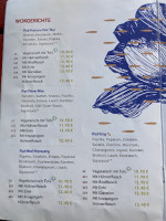 Chi Chi Thai menu