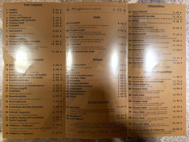 Amvrosia menu