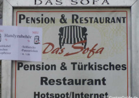 Restaurant Das Sofa menu