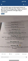 Le Fouquet's Montreux menu