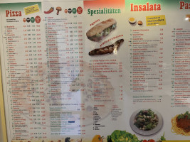 Stehpizzeria Dolce Vita menu