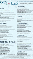 Maharaja menu