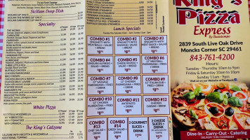 Golf Ybrig menu