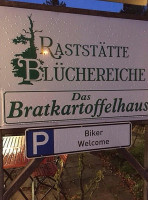 Blüchereiche Raststätte outside