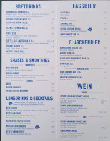 Otto's Burger Schanze menu