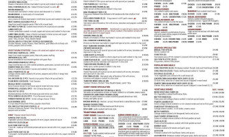 Berggasthof Mönichkirchner Schwaig menu