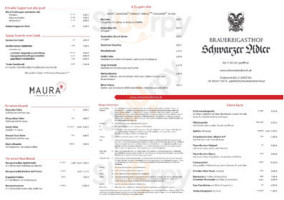 Hofschenke Mühlenstüberl menu