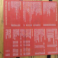Kupferstub'n menu
