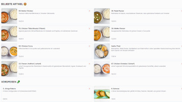 Sadhu Falckensteinstraße menu