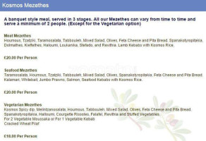 Wok-Paradies menu