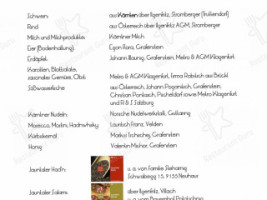 Der Hambrusch menu