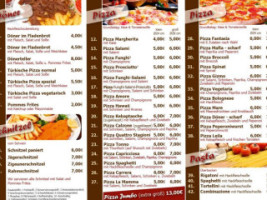 Pizza Kebab Haus menu