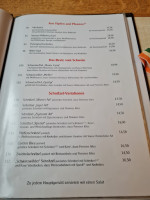 Restaurant Opatija menu