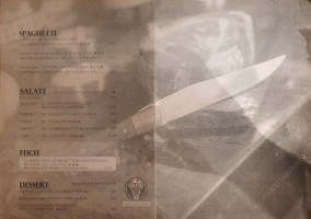 Gusto Steakhouse menu