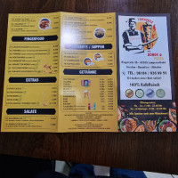 Jakamoz Kebap & Pizzahaus menu