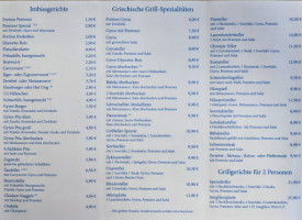 Akropolis Grill menu