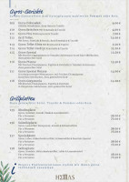 Hellas Grill menu