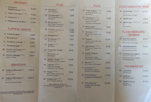 Restaurant Da Salva menu