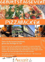 Auszeit Cafe Pizzeria menu
