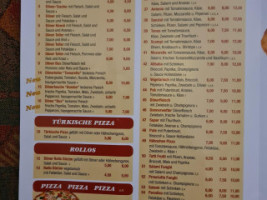 Dönerburg menu