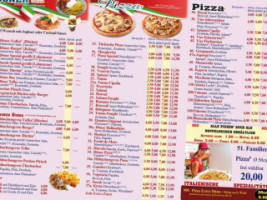 Pizzahaus menu