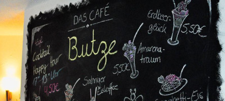 Das Café Butze menu