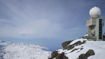 Weissfluhgipfel outside