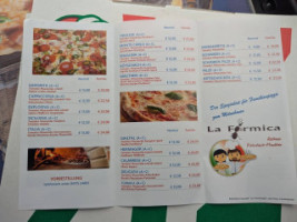 Pizzeria La Formica Kötschach menu