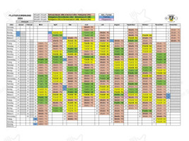 Twenty7 menu