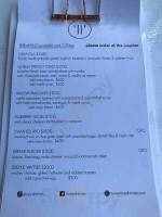 Pizzeria Da Toni menu