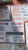 Hagenbräu menu