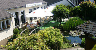 Donaulaube outside