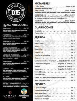 Chez Toni menu