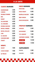 Sushi House menu